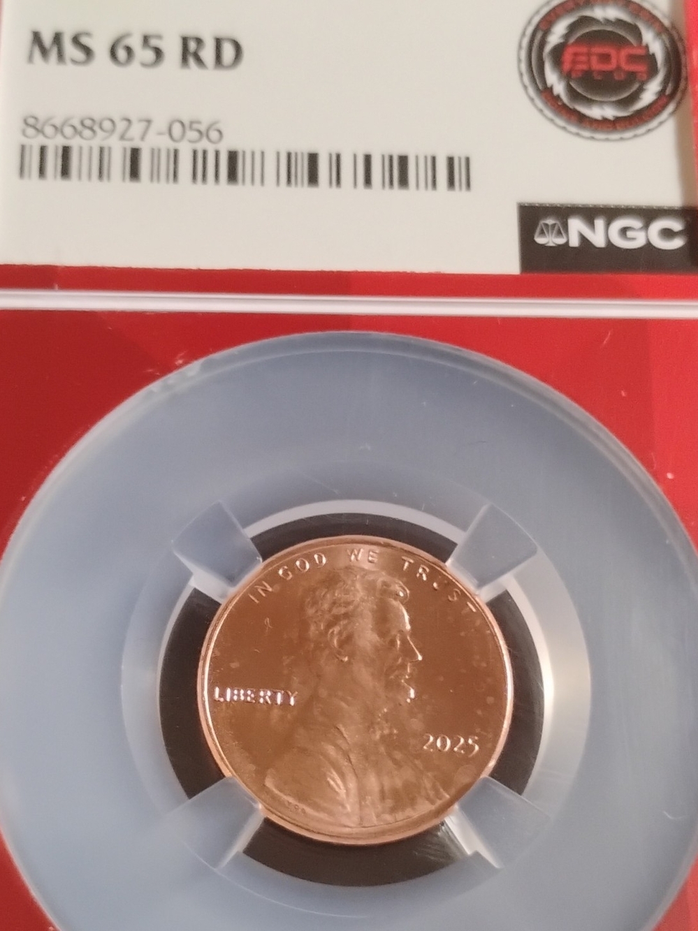 2025 Cent Graded Ngc
